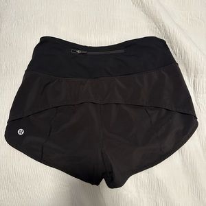 LULULEMON speed up shorts